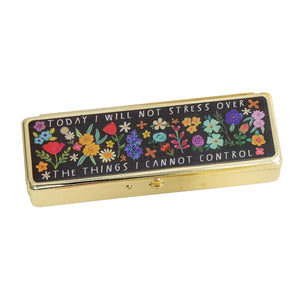 Natural Life - Daily Pill Box - Today I Will