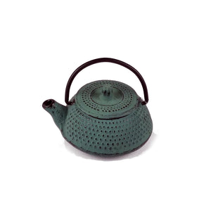 Cast Iron Teapot - Mini Blue/Grey