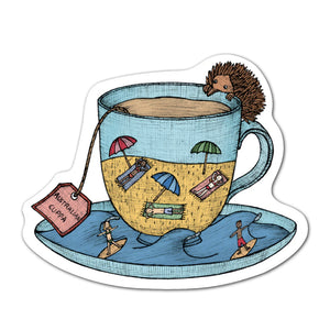 The Nonsense Maker - Aussie Magnet - Beach Teacup