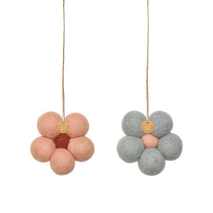 Felt Flower Air Fresheners - Blue Cypress & Jasmine