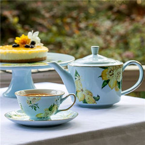 Ashdene - Citrus Blooms - Teapot & 2 Teacup Set