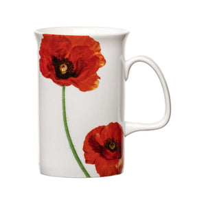 Ashdene - Red Poppies Teapot & 2 Cup Set 900ml