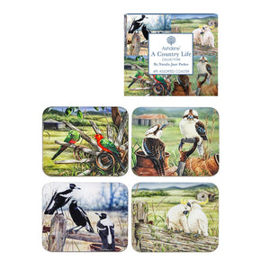 Ashdene - A Country Life - Coasters Assorted 4pk