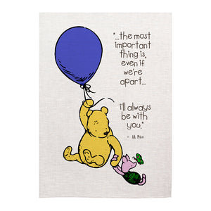 Tea towel - Pooh - I'll Always Be With You