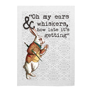 Tea towel - Alice in Wonderland - Ears & Whiskers