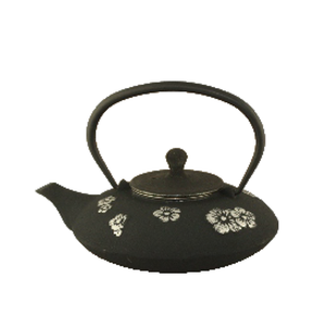 Cast Iron Teapot - Silver Blossom - 700ml