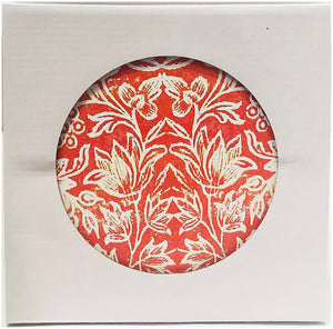 Anna Chandler - Ceramic Trivet - Spice Island Orange