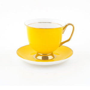 Yellow Teacup & Saucer XL - 375ml