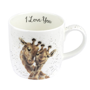 Royal Worcester - Wrendale - 'I Love You' Giraffe Mug