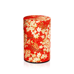 Japanese Tea Canister - Maple Red - 150g