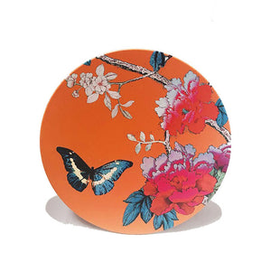 Anna Chandler - Ceramic Trivet - Orange Bird