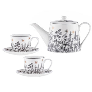 Ashdene - Queen Bee Teapot & 2 Cup Set 900ml