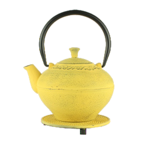 Cast Iron Teapot - Yellow Lantern - 1L