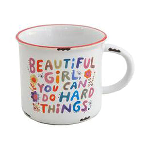 Natural Life - Camp Mug - Beautiful Girl