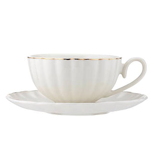 Parisienne Amour White Cup & Saucer