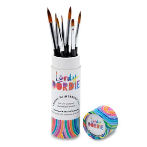 Lordy Dordie - Travel Paintbrush Set