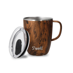 S'well - Teakwood Travel Mug with Handle