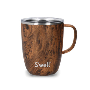 S'well - Teakwood Travel Mug with Handle