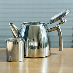 Avanti - Modena Double Wall Teapot - 1.2L - Stainless Steel