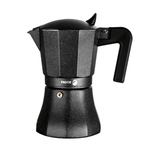 Fagor "Tiramisu" Aluminium Espresso Maker - 3 Cup Charcoal