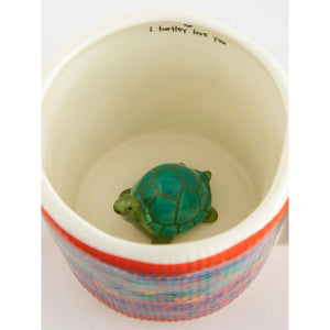 Natural Life - Peekaboo Mug - Turtle