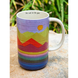 Latte Mug - Mountain - This Must Be The Place
