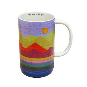 Latte Mug - Mountain - This Must Be The Place
