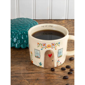 Cozy Cottage Mug with Lid