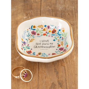 Natural Life - Trinket Dish - Granddaughter