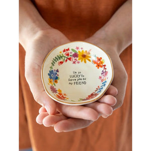 Natural Life - Trinket Dish - Lucky