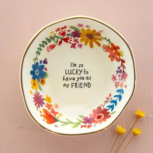 Natural Life - Trinket Dish - Lucky
