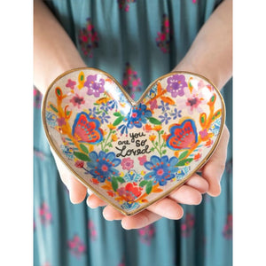 Natural Life - Artsy Trinket Dish - You Are So Loved
