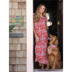 Natural Life - Wooden Sign - Welcome To The Porch