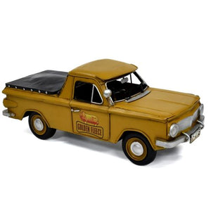 Auto Petit - Golden Fleece Holden Ute Metal Collectable - Yellow