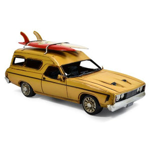 Auto Petit - 1976 Ford XC Falcon Panel Van Metal Collectable - Yellow