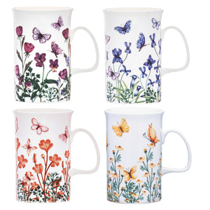 Ashdene - Butterfly Garden Purple Mug