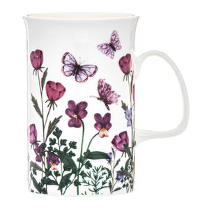 Ashdene - Butterfly Garden Purple Mug