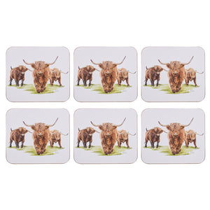 Ashdene - Highland Herd - Coasters 6pk