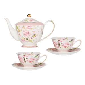 Ashdene - Isabelle Infuser Teapot & 2 Teacup Set