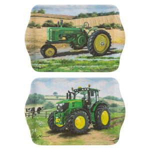 Ashdene - Tractors Then & Now - John Deere Scatter Tray Set of 2