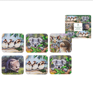 Ashdene - Babies of the Bush - Coasters Assorted 6pk