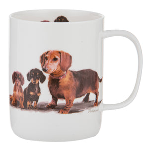 Ashdene - Puppy Love Mug - Dachshund