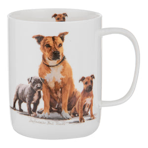 Ashdene - Puppy Love Mug - Staffy Terrier