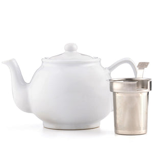 Price & Kensington Teapot - White 6 Cup 1100ml