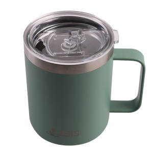 Oasis - Stainless Steel Explorer Mug - Sage Green