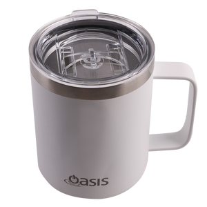 Oasis - Stainless Steel Explorer Mug - White