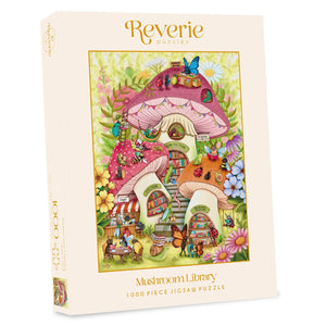Reverie - Mushroom Library - Jigsaw Puzzle 1000 Piece