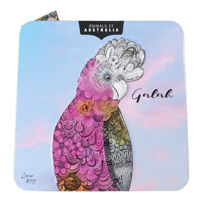 Animals Of Australia Tin - Galah With Shortbread