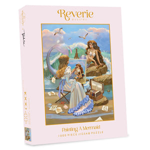 Reverie - Painting a Mermaid - Jigsaw Puzzle 1000 Piece