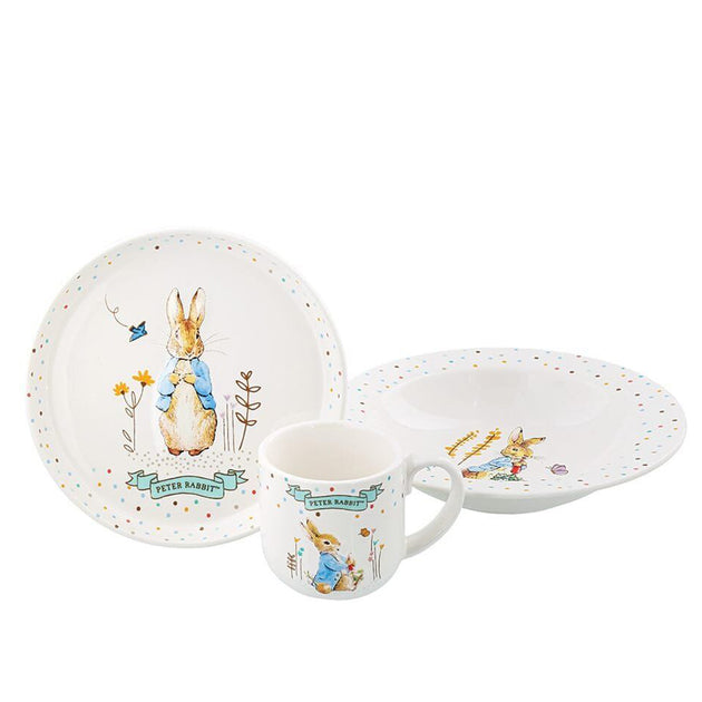 Beatrix Potter - Peter Rabbit Ceramic Dinner Set - Red Sparrow Tea Company